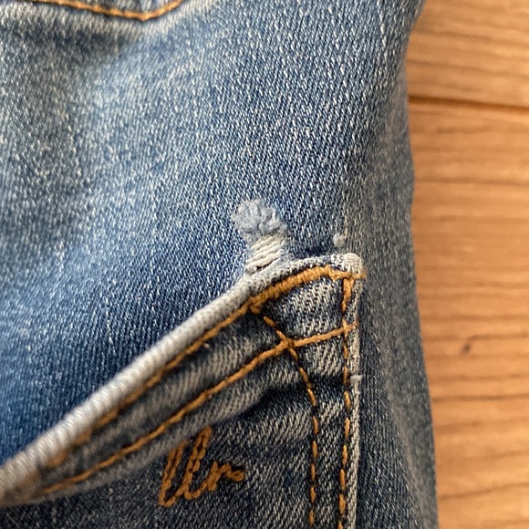 LulaRoe Brand Elastic Waist Blue Skinny Jeans, Women’s size 24 - Picture 10 of 10